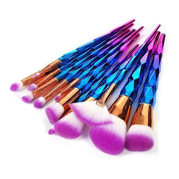 Set Unicorn Colorful Pro con 12 brochas de maquillaje exclusivas