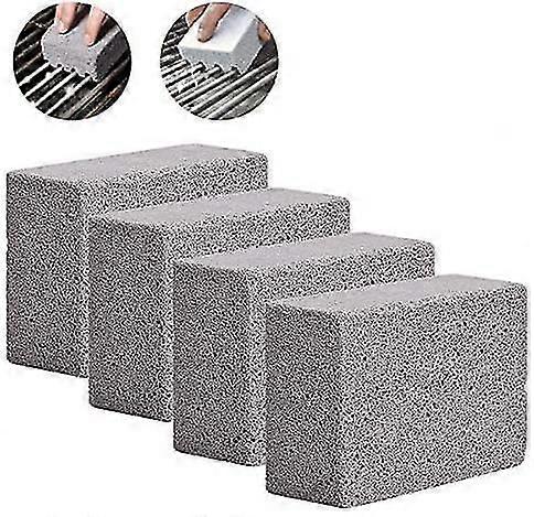 4 Pack Grill Cleaning Brick Block - Grill Stone/griddle Cleaner Block