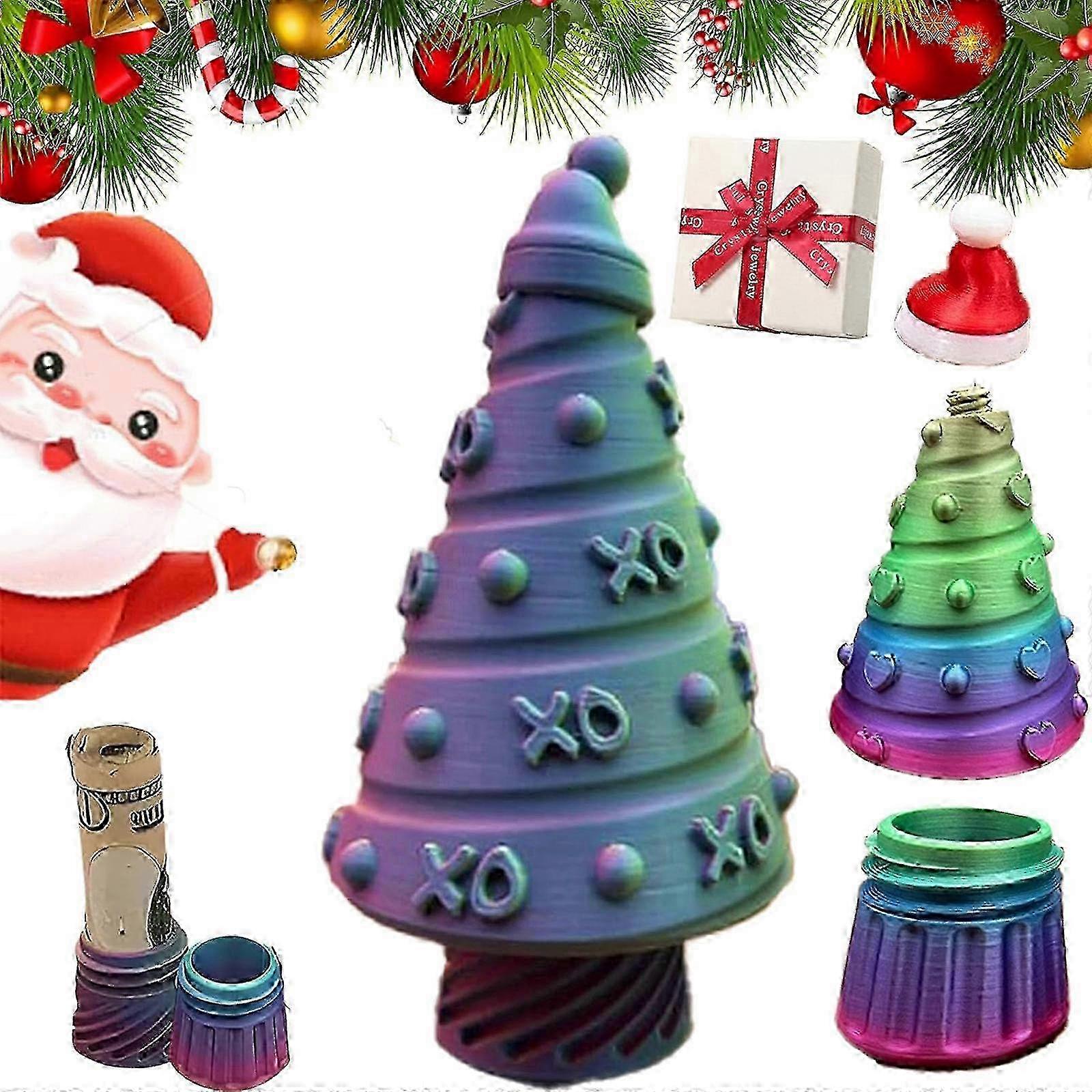 Holiday Fun: 3D Printed Christmas Tree with Hidden Storage