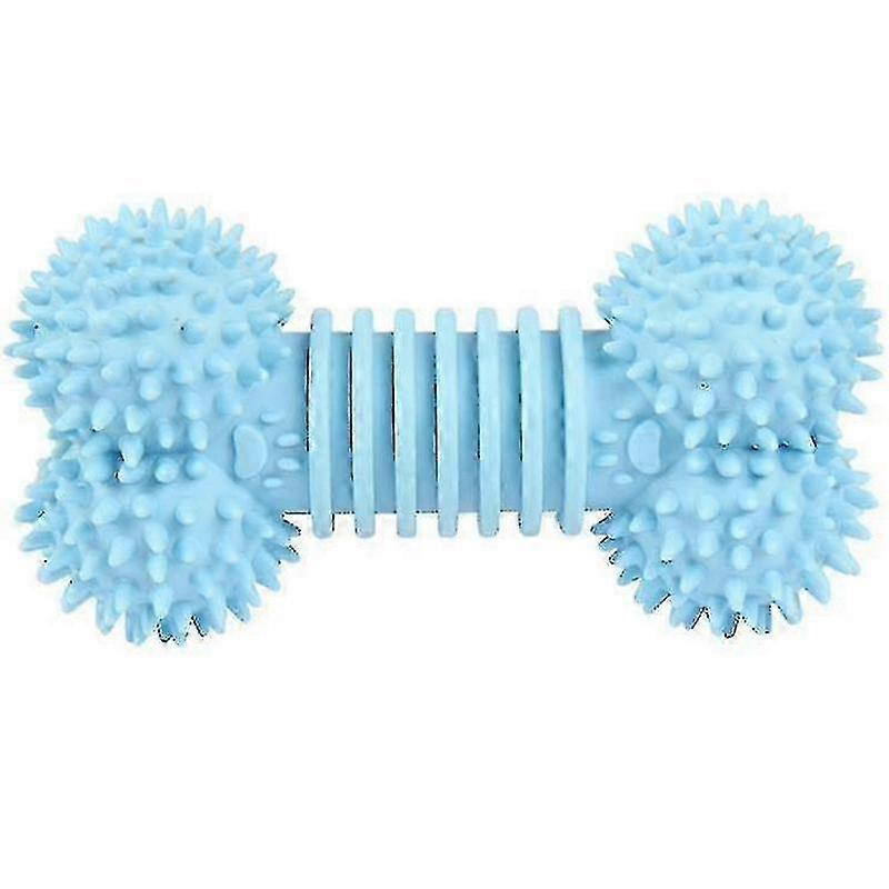 Dog teething toy TPR piercing bone chewing teeth cleaning teeth toy