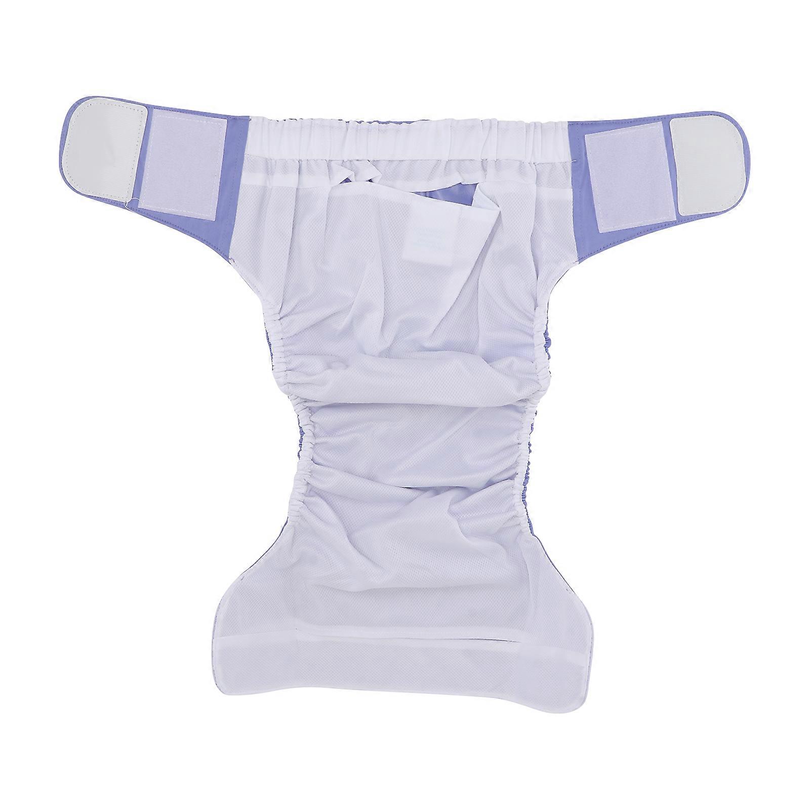 Cloth Diaper Adjustable For Elders Designed For Incontinence Purple Free Size 1Pack
