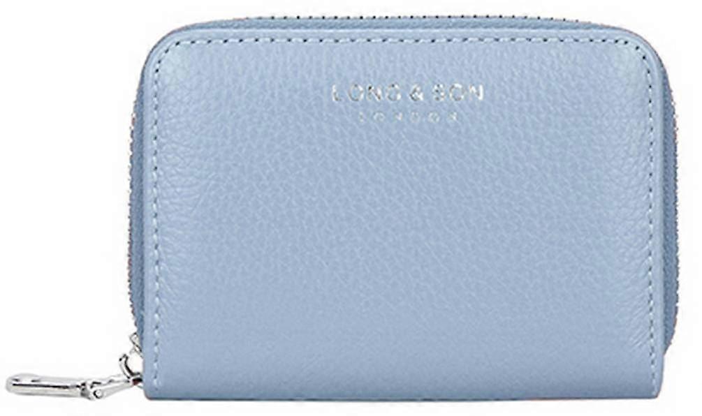 Long and Son Zip Around Purse - Denim Blue