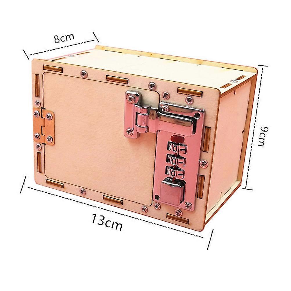Kids Tool Lockbox DIY Making Materials Equipment