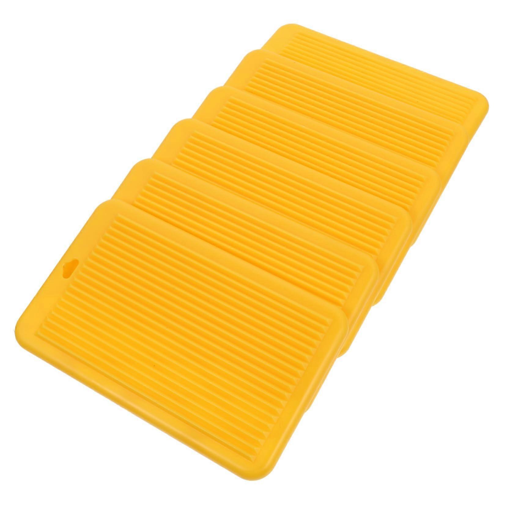 Gnocchi Board Set of 6 Plastic Pasta Maker Tools with NonSlip Surface for Homemade Pasta and Dumplings