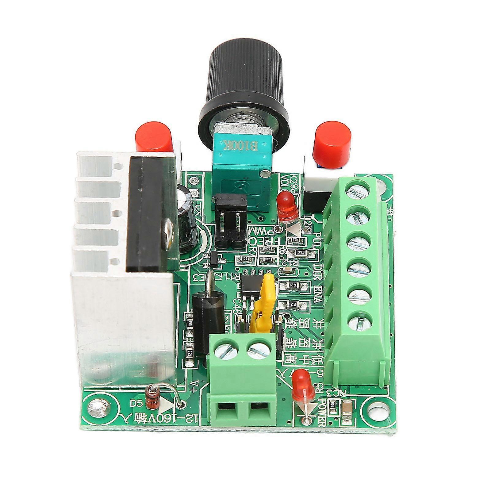 PWM Adjustable Stepper Motor Controller DC 5‑12V 15‑160V 3 Frequencies PCB Board Signal Generator Speed Regulator
