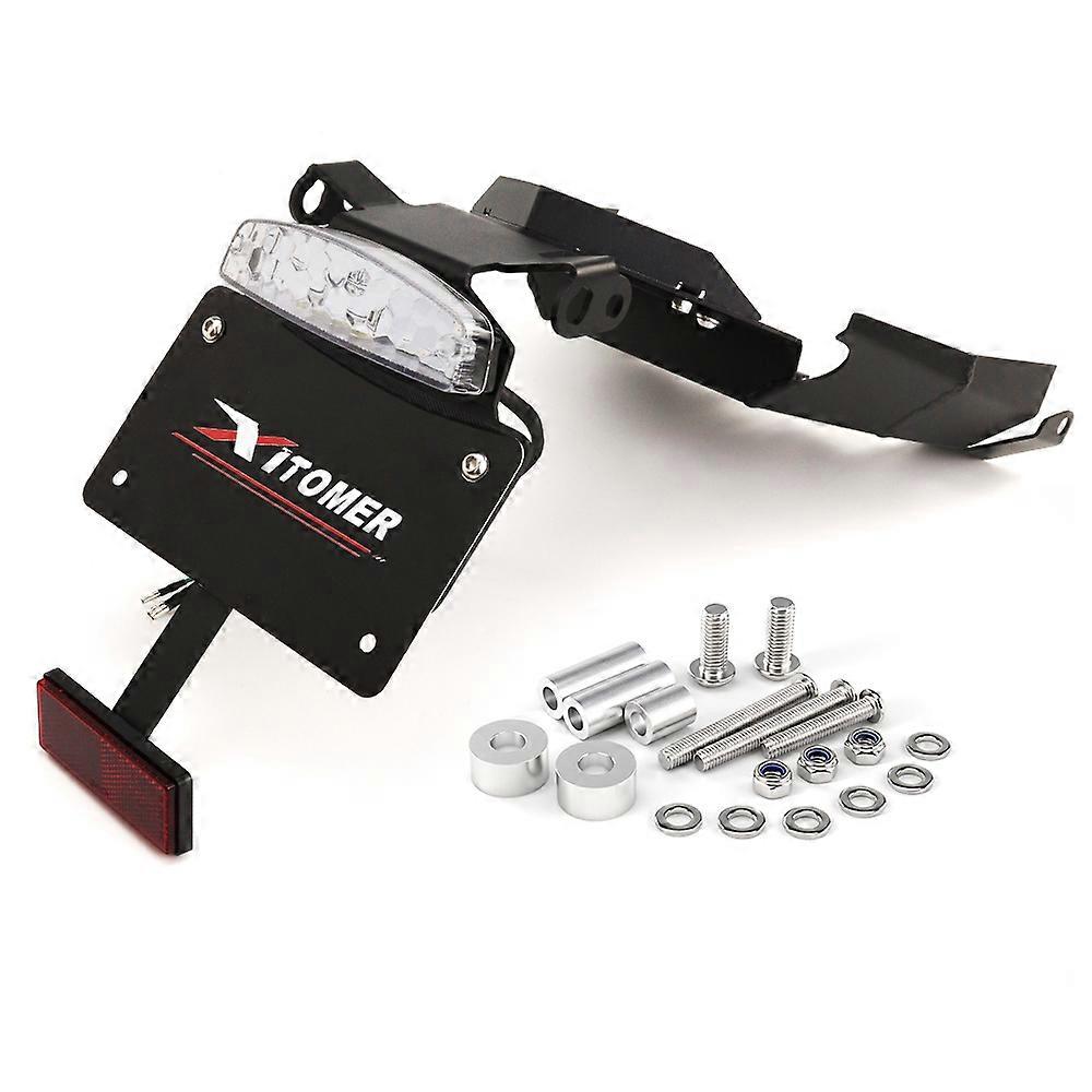 Fit For BMW F900R F900XR 2020 2021 2022 2023 2024 Motorcycle License Plate Holder Bracket Rear Tail Tidy Fender Eliminator kit