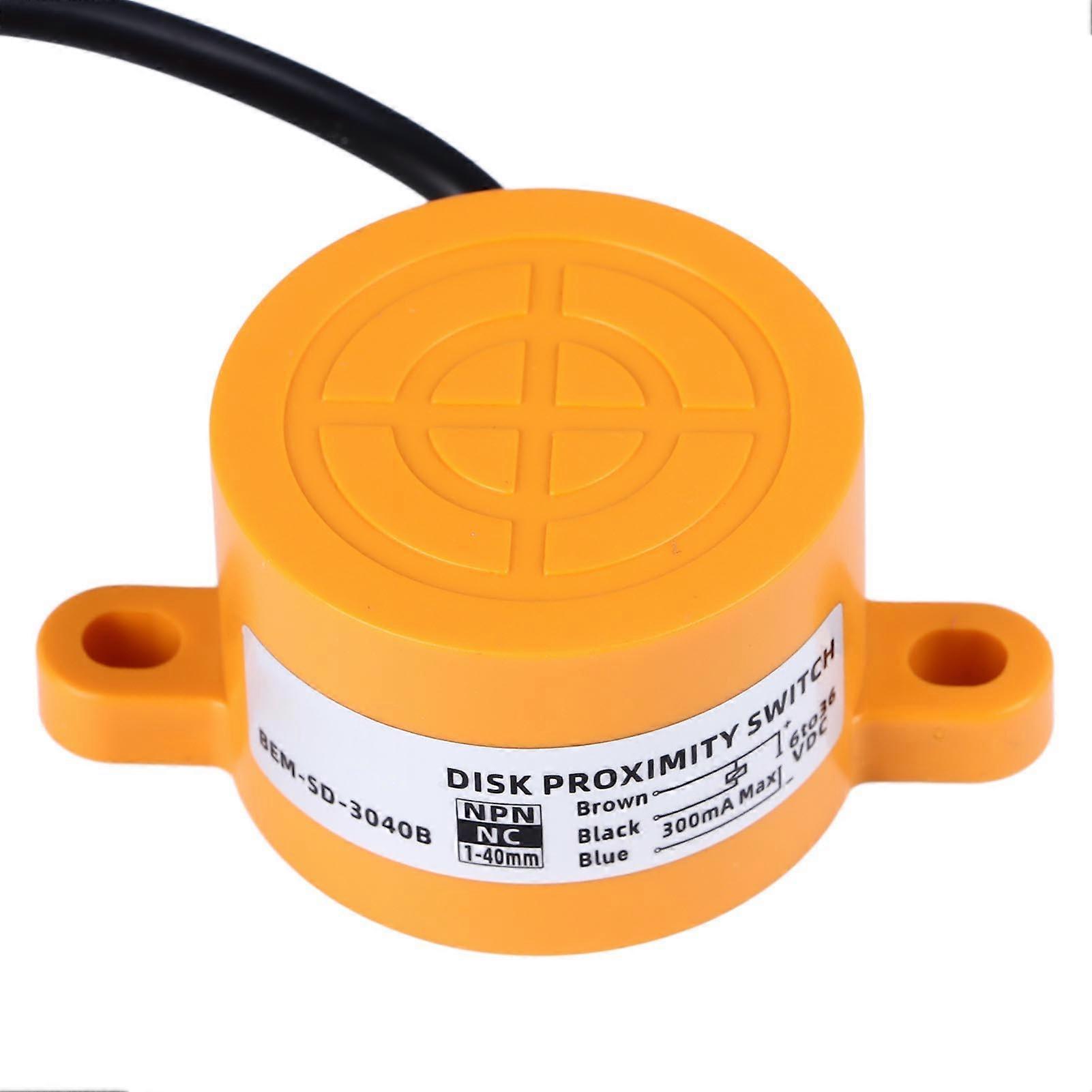 High Accuracy Quick Response NPN DC 3 Wire NC Inductive Proximity Switch DC6 - 36V