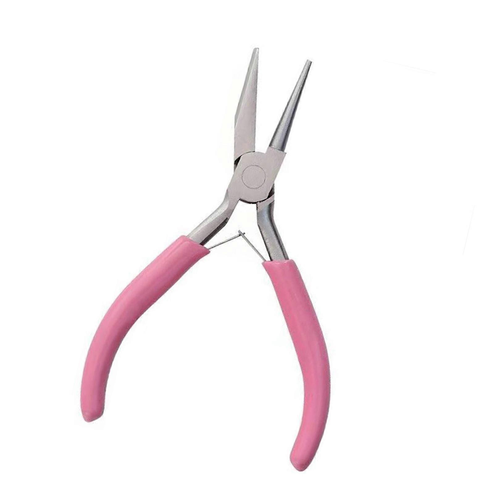 Compact Wire Wrapping Tool with Accuracy Grooves Ergonomic Handle Wire Bender for Detailed Jewelry Crafting  Pink
