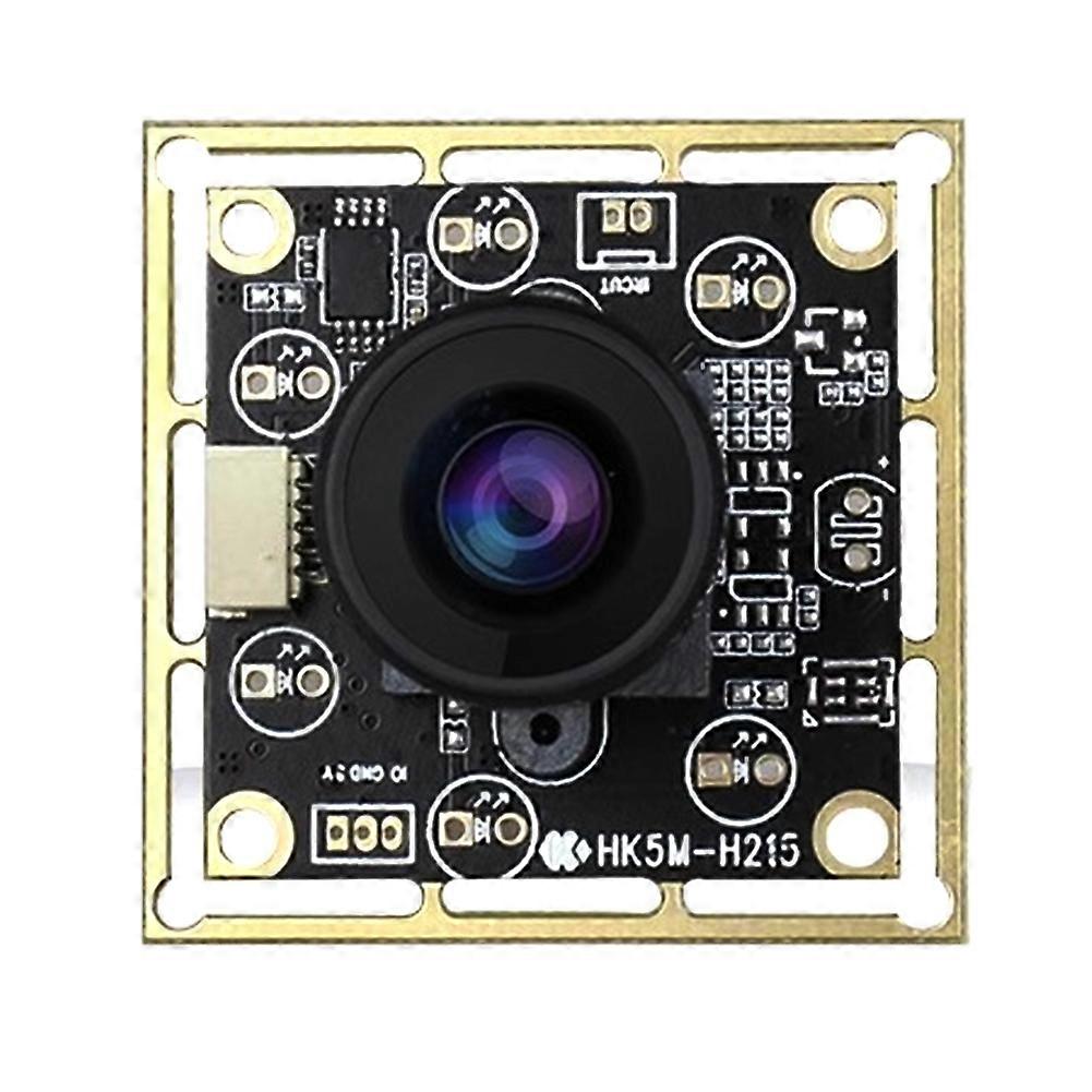 Camera Module 38x38mm Distortion-Free 90° 5Megapixel USB Interface for Advertising Machine Face Recognition Machine