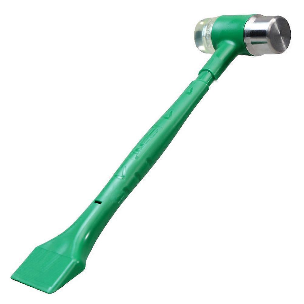 Multi-Purpose Rubber Hammer for Door and Window Installation, Woodworking Tool with Plastic Shovel 35mm
