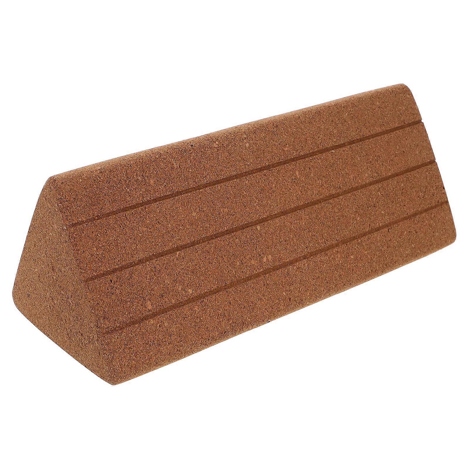 Triangle Cork Yoga Block Coordination Development Children Beginners 30.00X15.00X12.30CM 1Pack