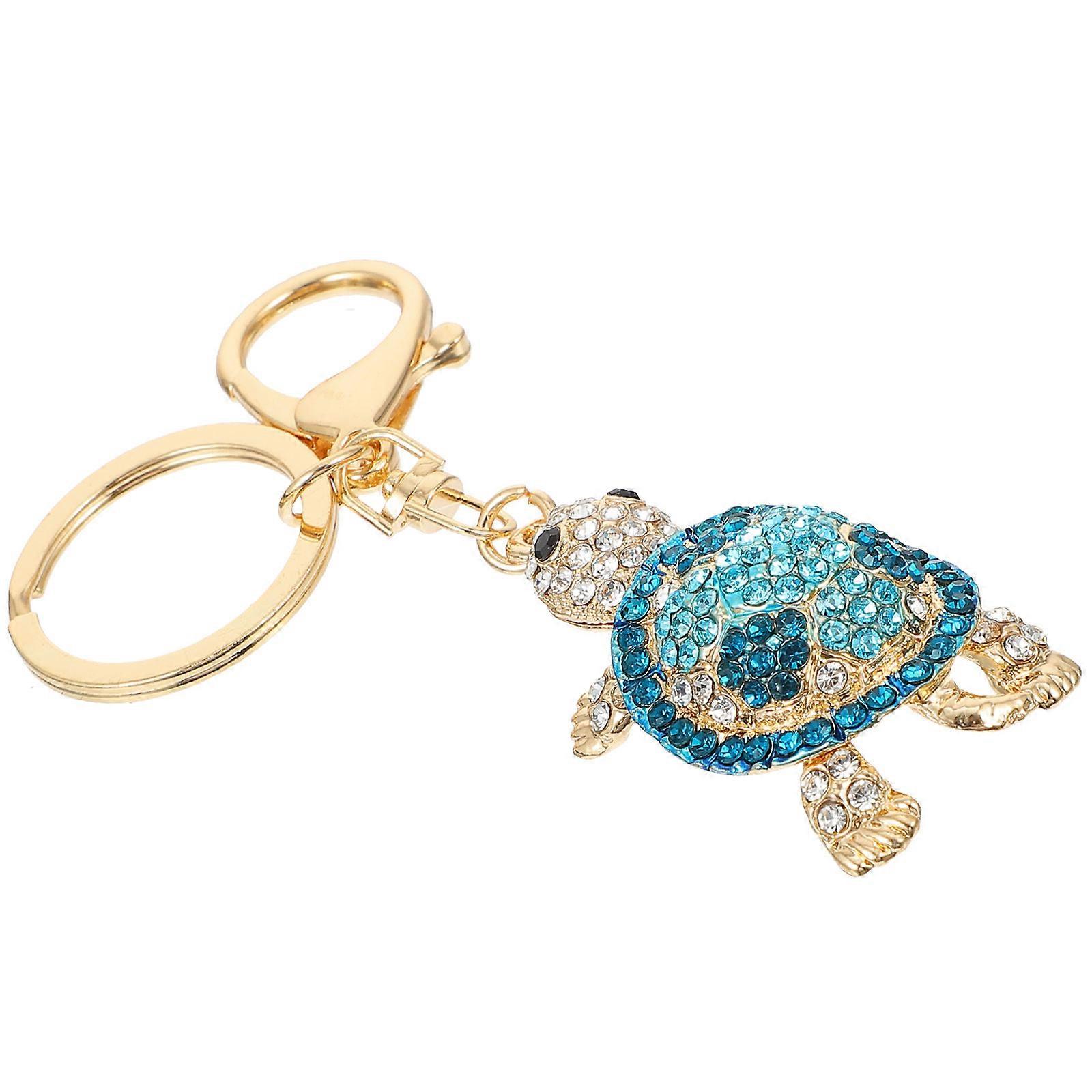 1pc Tortoise Key Chain Key Pendant Bag Hanging Decor Tortoise Key Ring