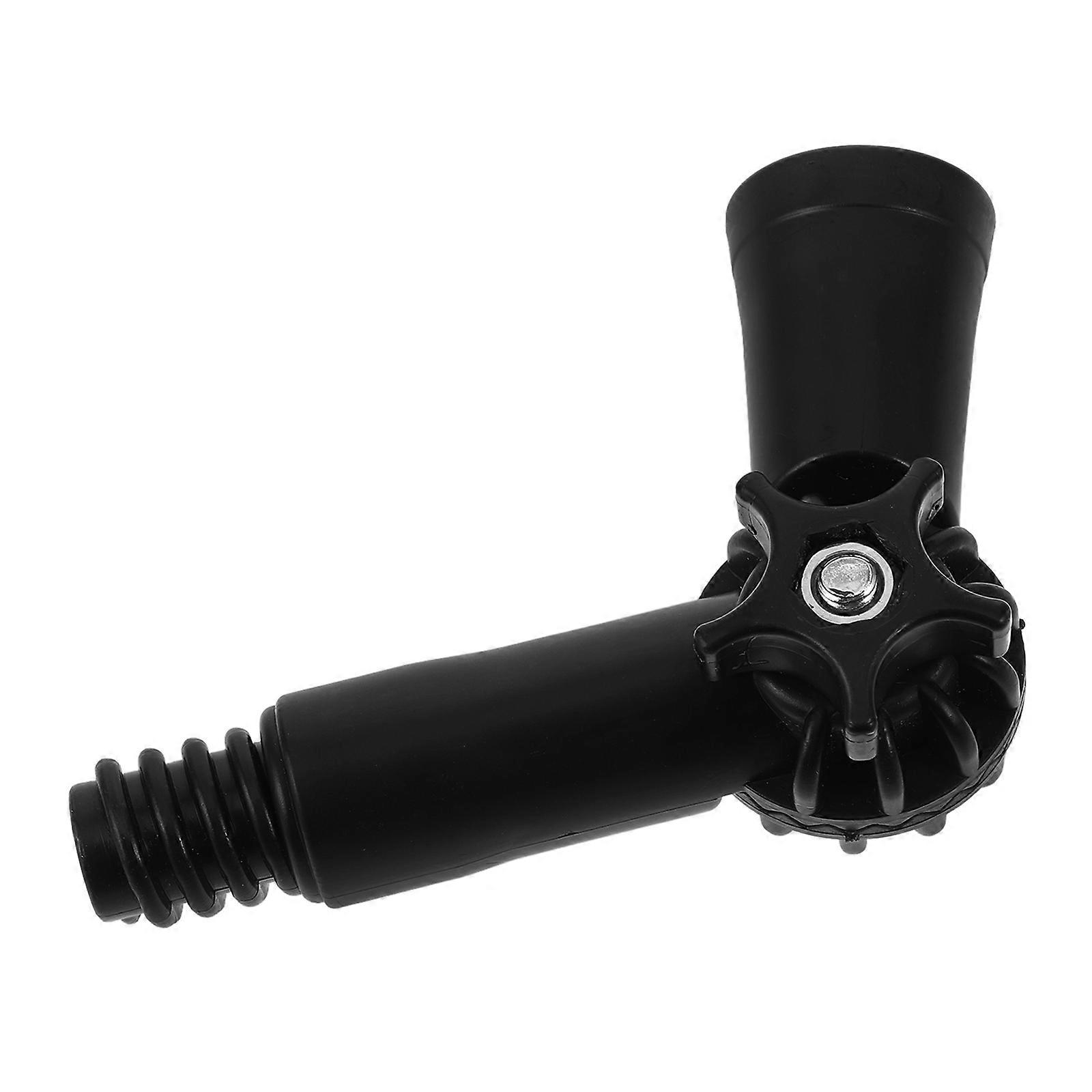 Rotatable Angle Adapter for Home Cleaning with Black Plastic