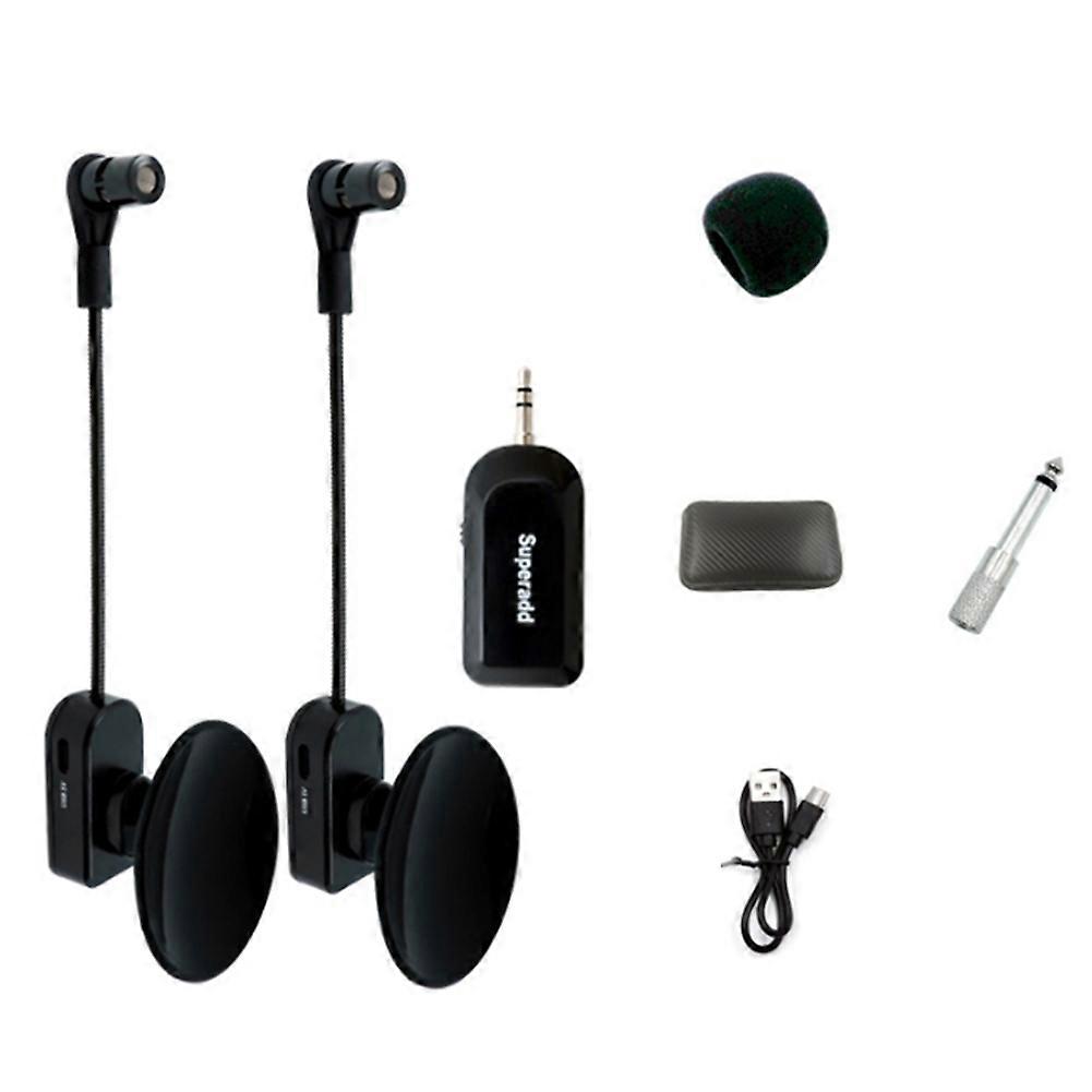 2.4G Wireless Instrument Microphone Receiver with Suction Cup