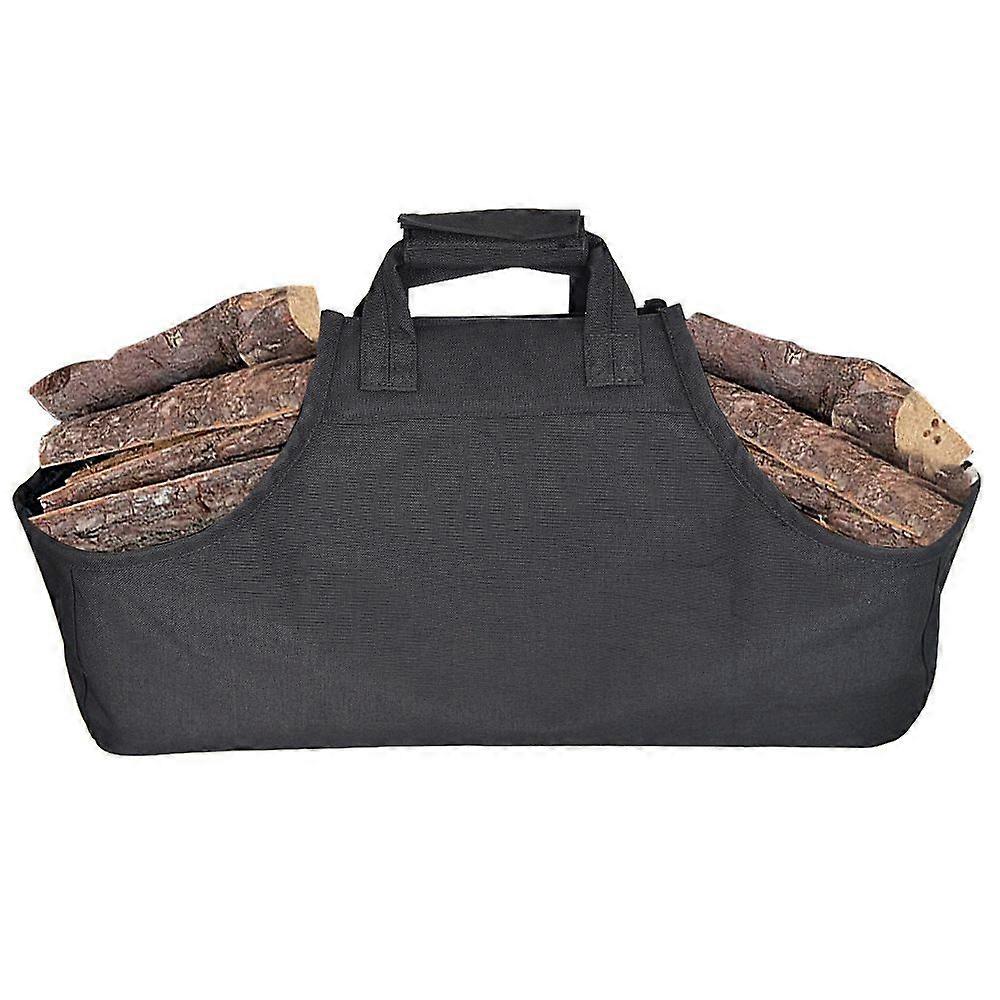Log Carrier Bag, Canvas Firewood Log Bag, Firewood Log Carrier Bag, Wood Bag with Handles