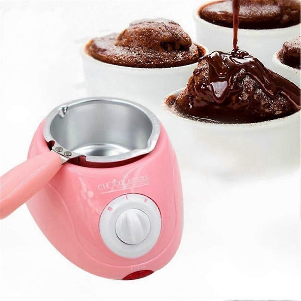 Electric Chocolate Melting Pot with Dual Temperature Settings, Fondue Set for Home and Parties