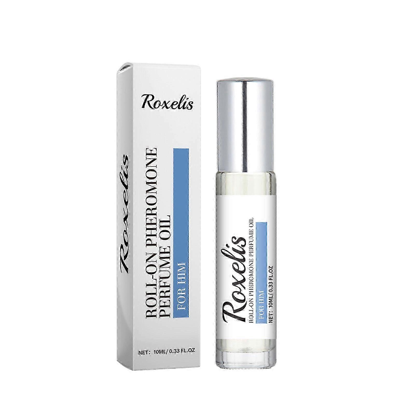 Natural Pheromone Roll-On Perfume Oil for Romantic Dates, Long-Lasting, Easy to Use