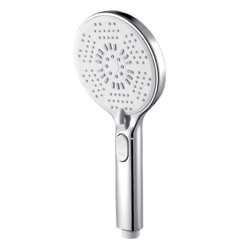 Pressure Rainfall Shower Head with 5 Jet Modes, Water Saving and OneClick Water Stop