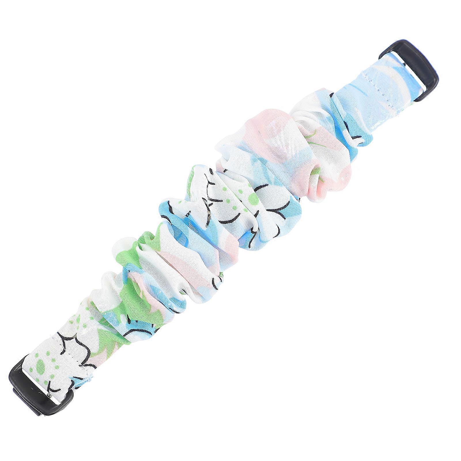 Elastinen kellonranneke urheilukäyttöön 1 kpl sininen