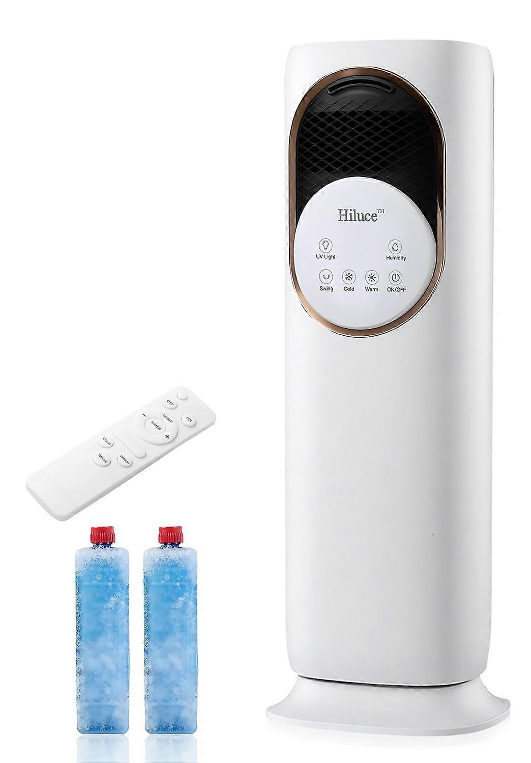 Bladeless Heater Fan with Remote, Quiet 3in1 Heating and Cooling Tower, 180° Oscillation, 32'