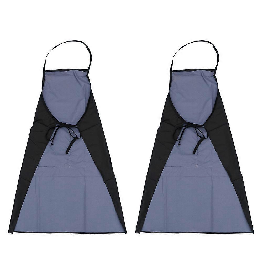 Barber Store Apron Hairdressing Apron for Waterproof Function 4Pcs