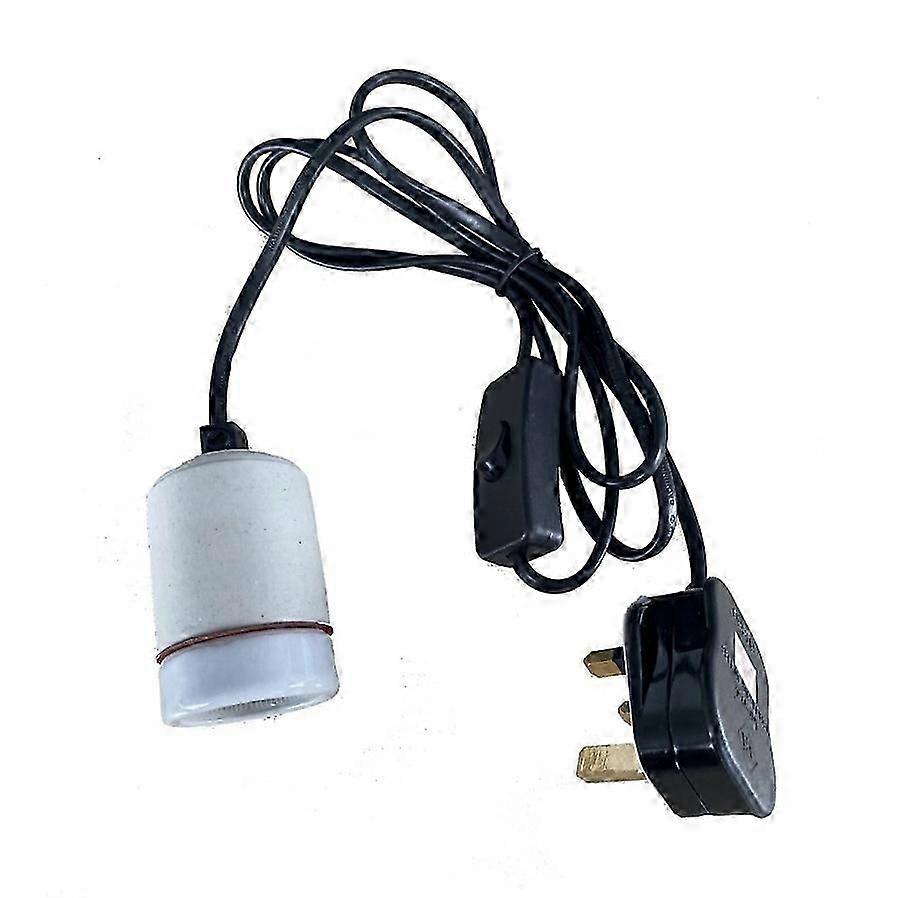 Reptile Vivarium Ceramic Bulb Lamp Heater Light Holder Switch ES E27 Fitting