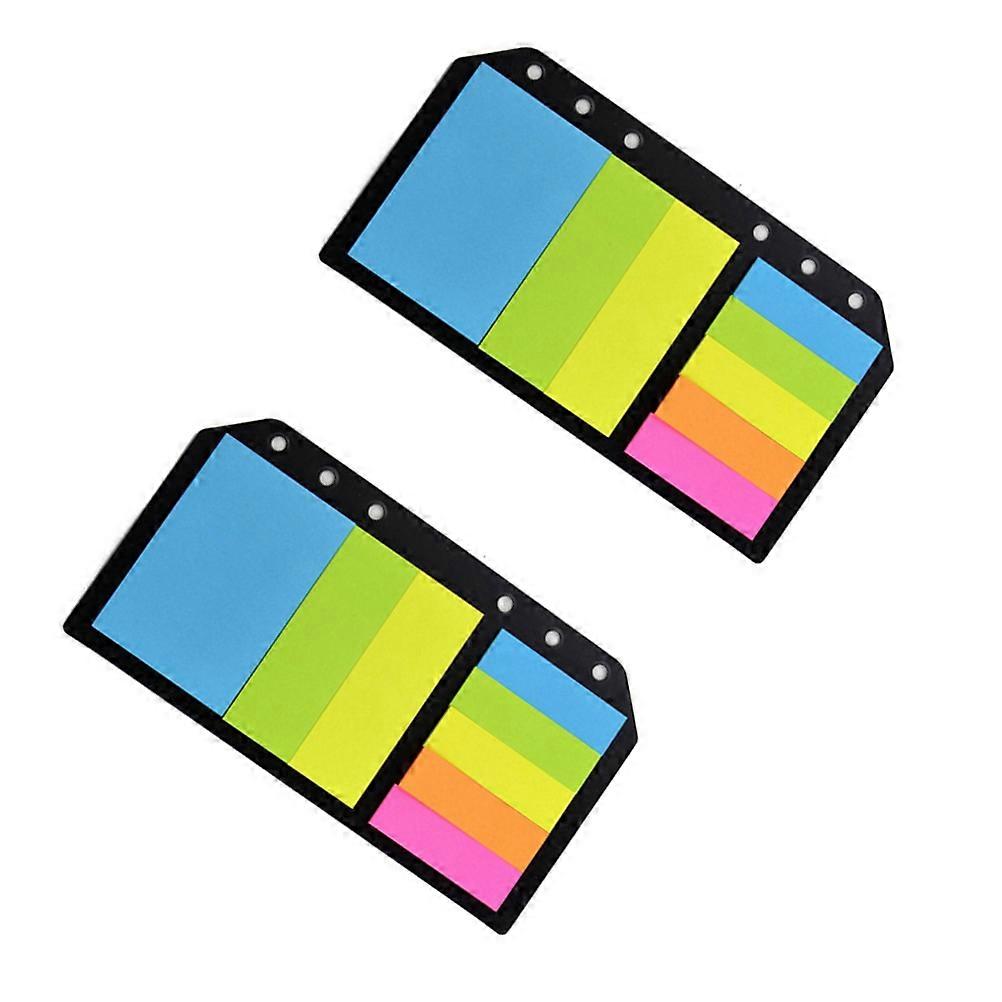 Multi-Function Book Tabs Convenient Sticky Flags for Reading 2Pcs 2 Books