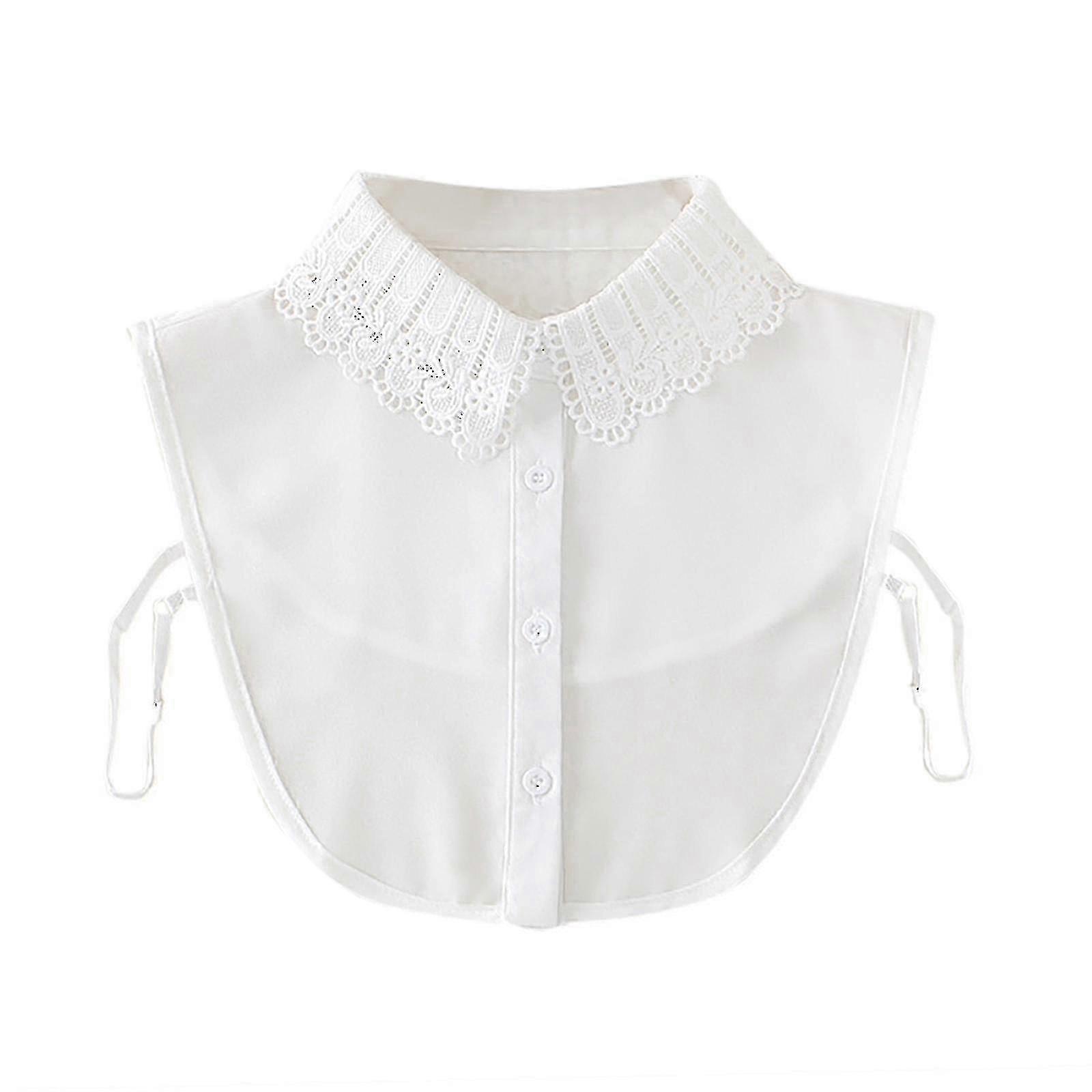 Damesmode Veelzijdige Kant Afneembare OverhemdKraag