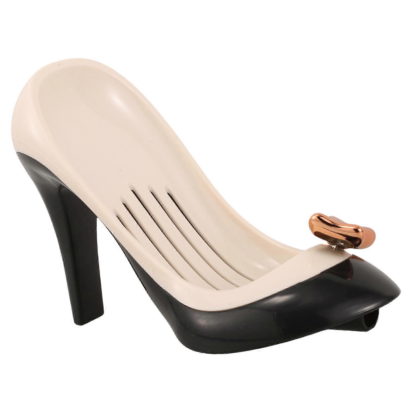 Creative High Heels Soap Box for Bathroom Use with Soap Organizer