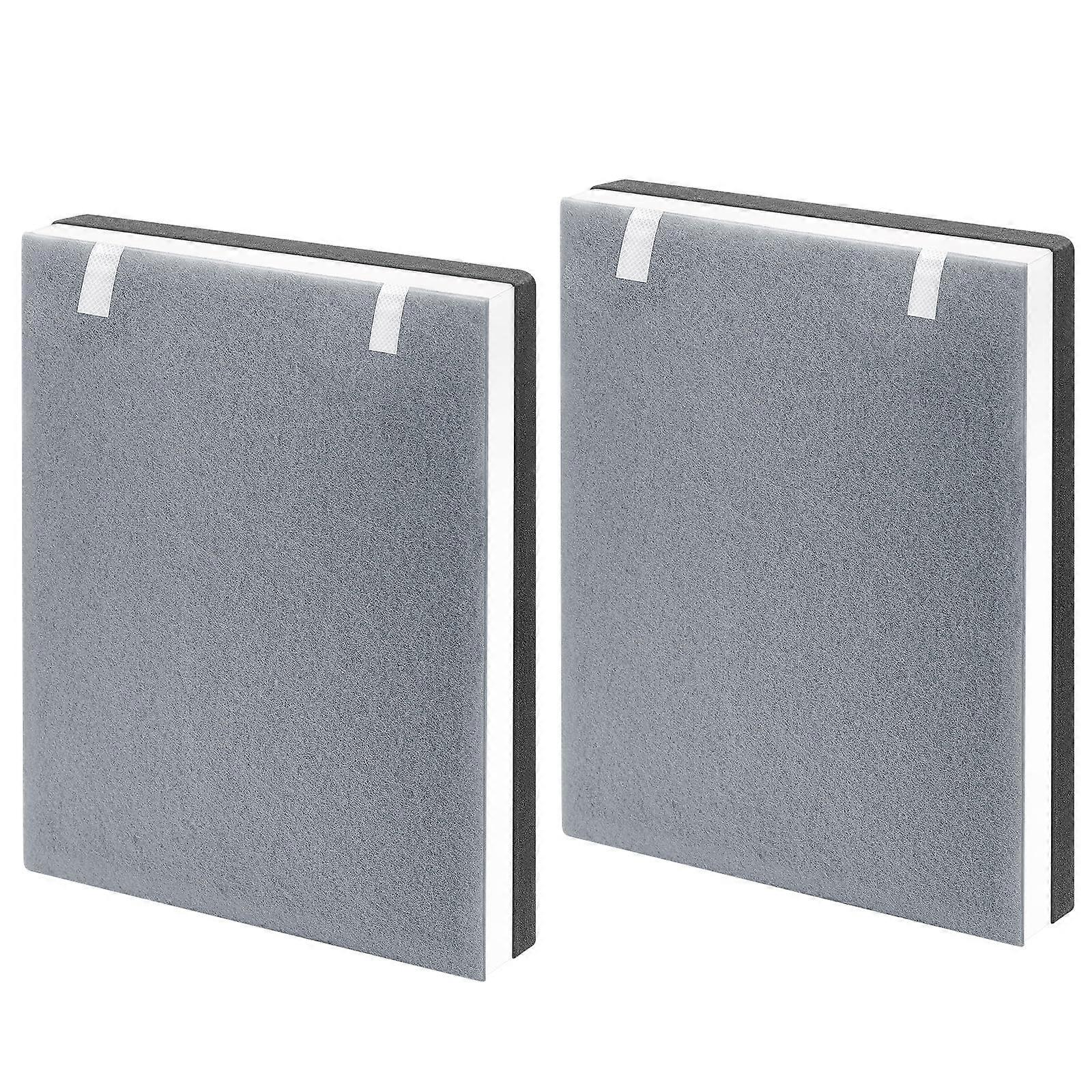 2 Pack HEPA Replacement Filter for LEVOIT Vital 100 with Activated Carbon, 99.97% Particle Removal