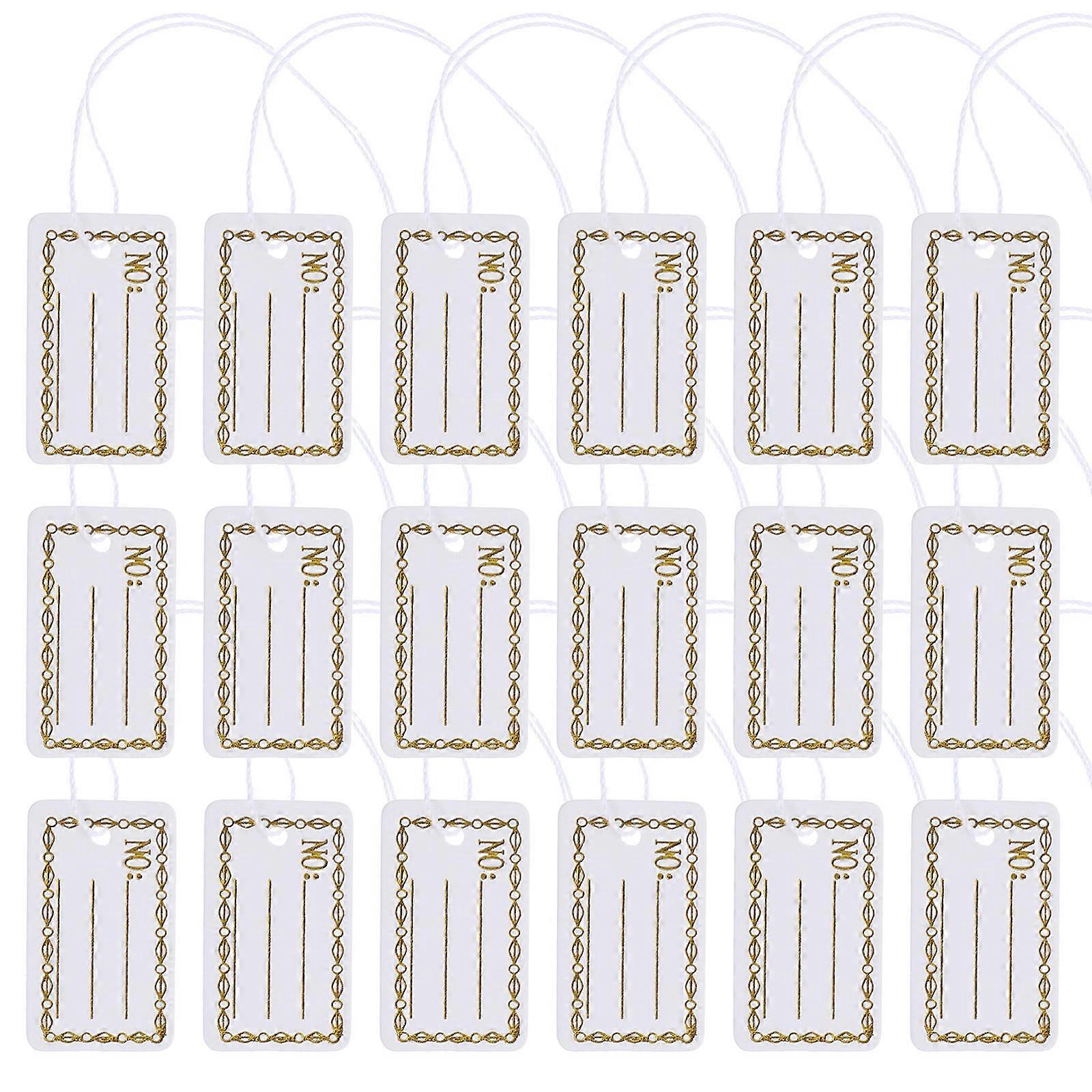 Red Wine Year Labels Handwriting Tag for Decoration 500Pcs Practical Tags