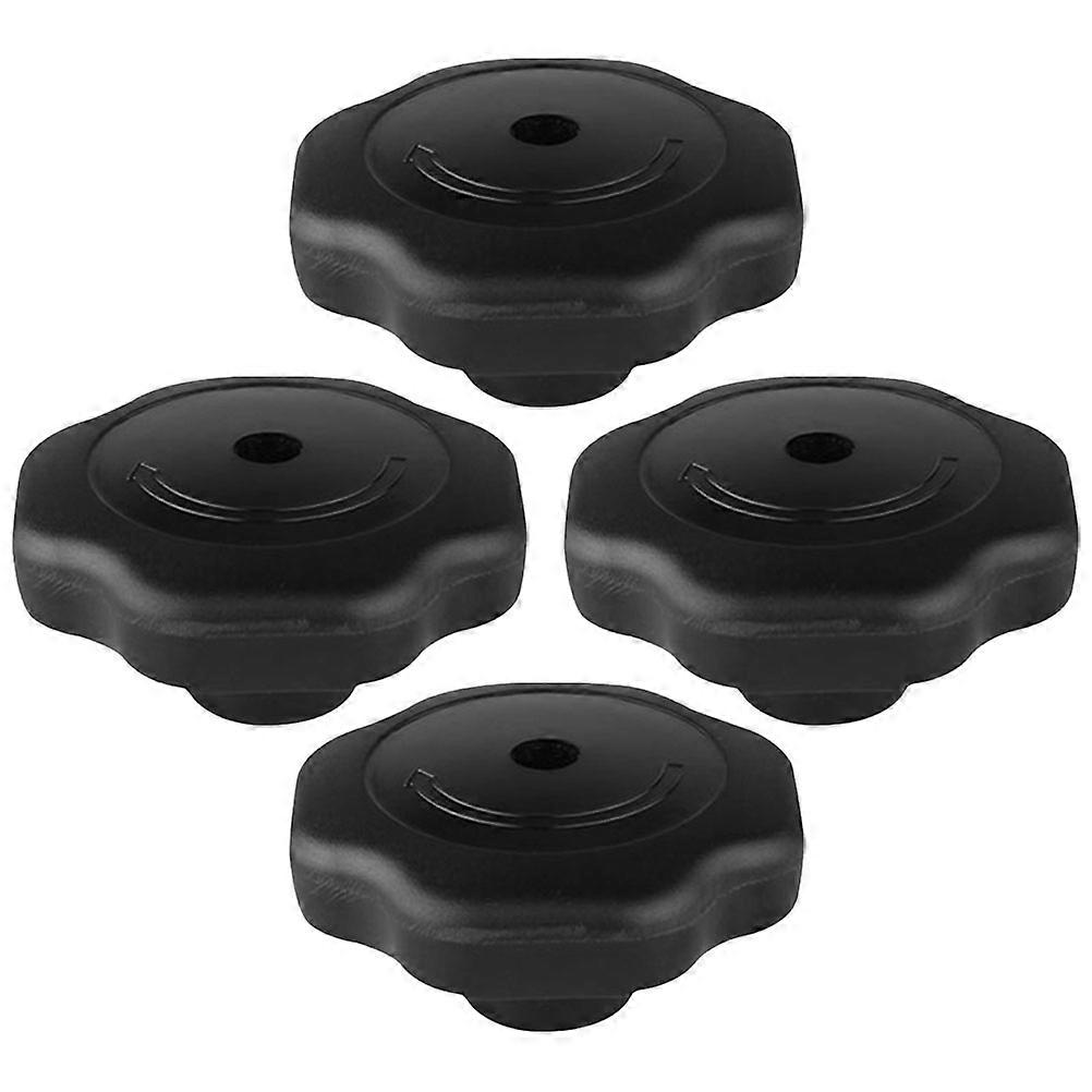 Pressure Cooker Cover Knobs for Pot Lid Replacement 4Pcs Black Plastic Handles