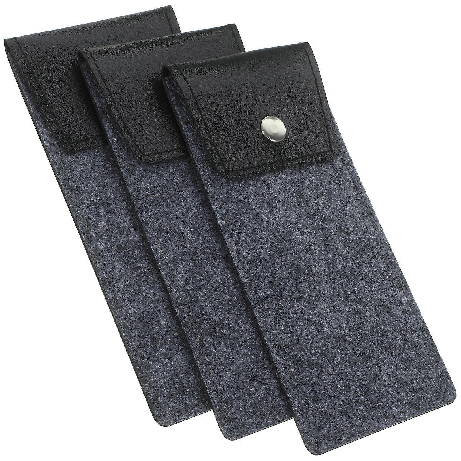 Pouch Felt Material for Sunglasses Storage 6Pcs Pack