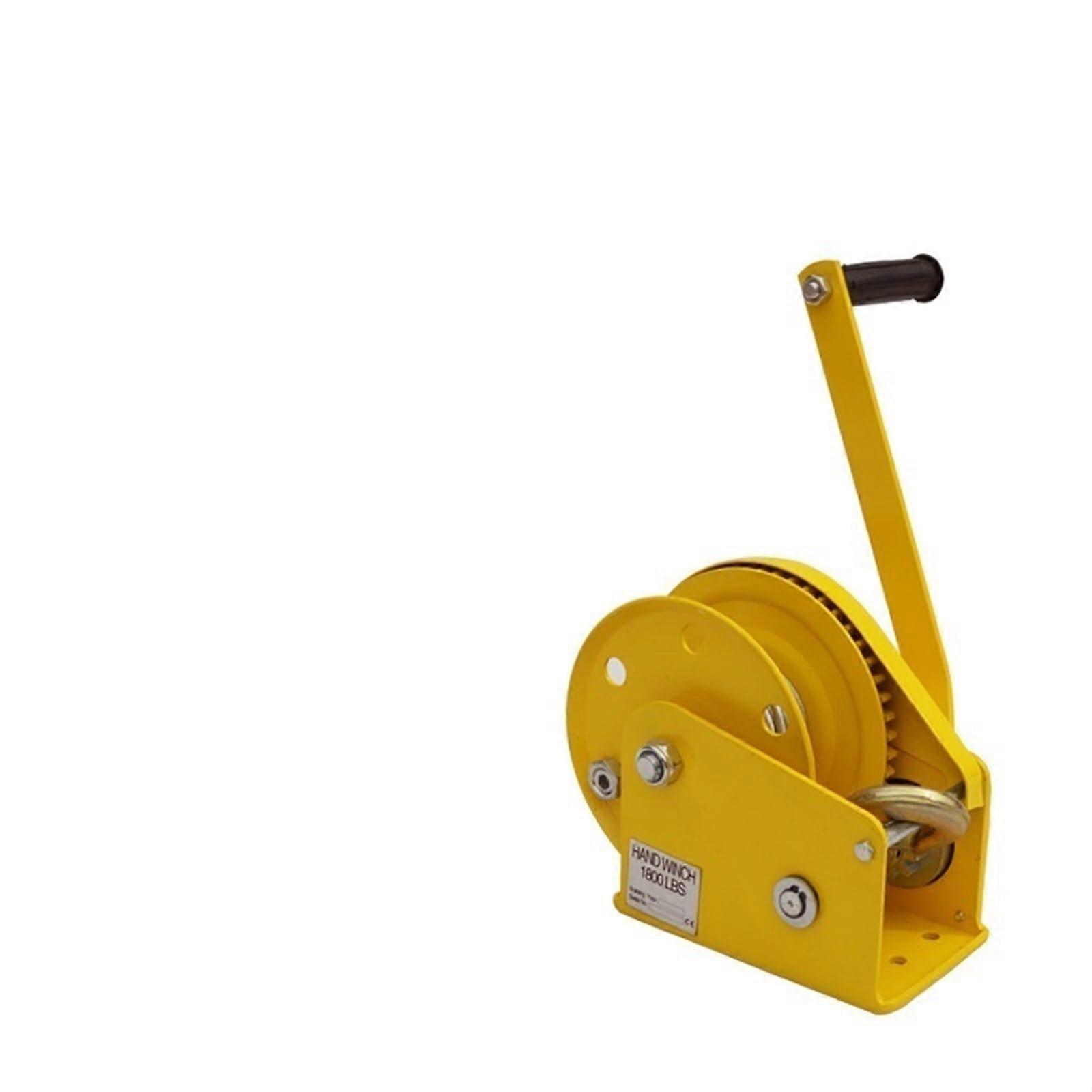 Air Conditioner Lifting Bracket with SelfLocking Hand Winch Crane, Heavy Duty Detachable AC Mount