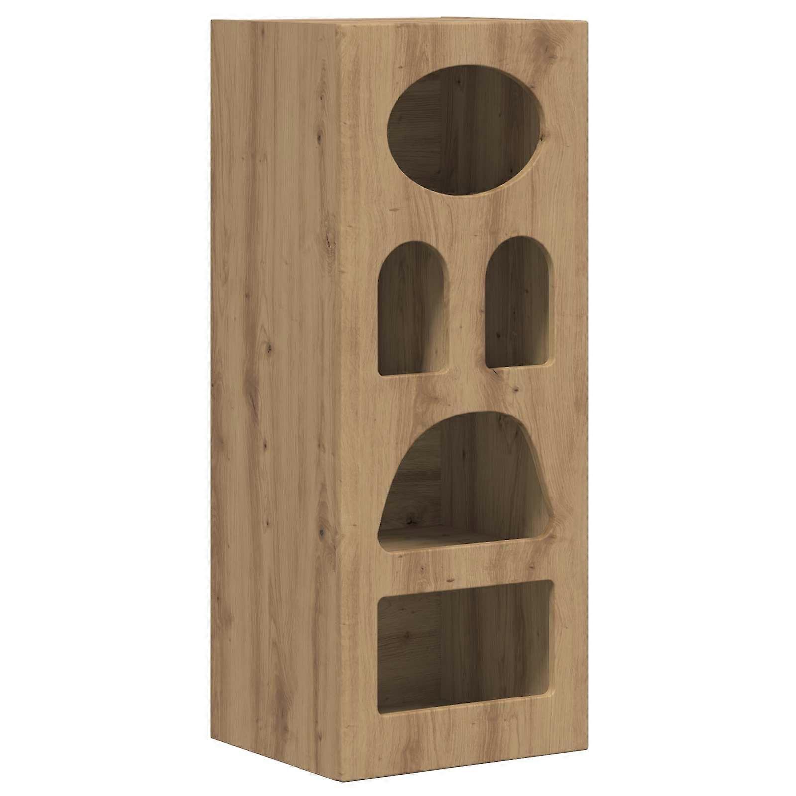 vidaXL Dressoir Bewerkt hout Moderne Eetkameropslag Woonkamer Eigentijds