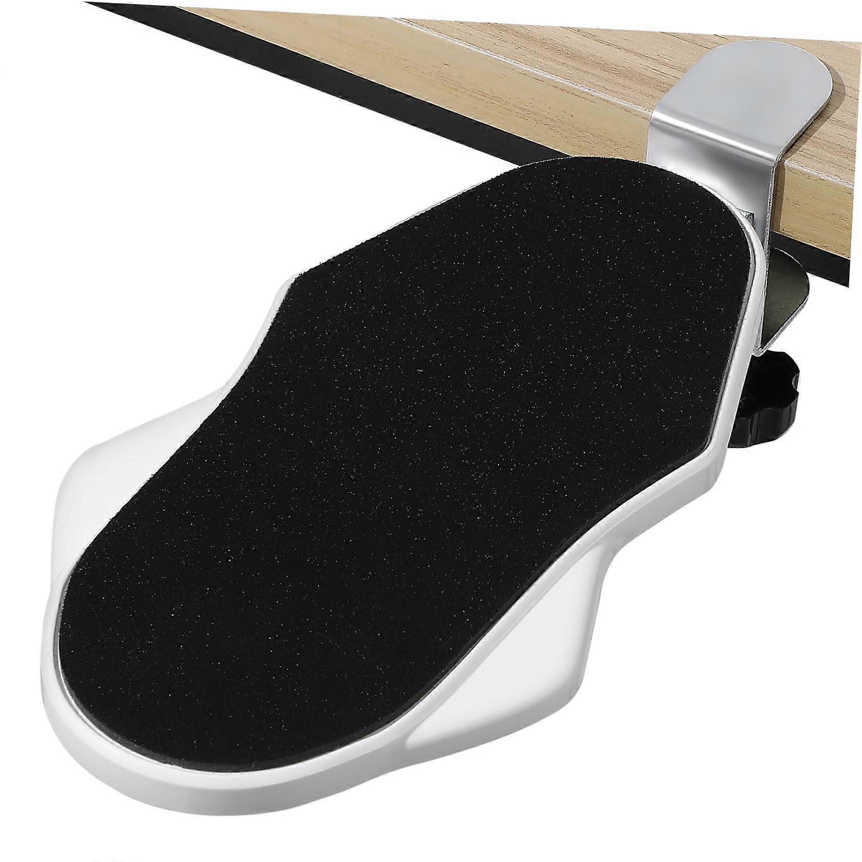 Adjustable Desk Armrest with Ergonomic Padded Support, Foldable ClampOn Design for Home Office