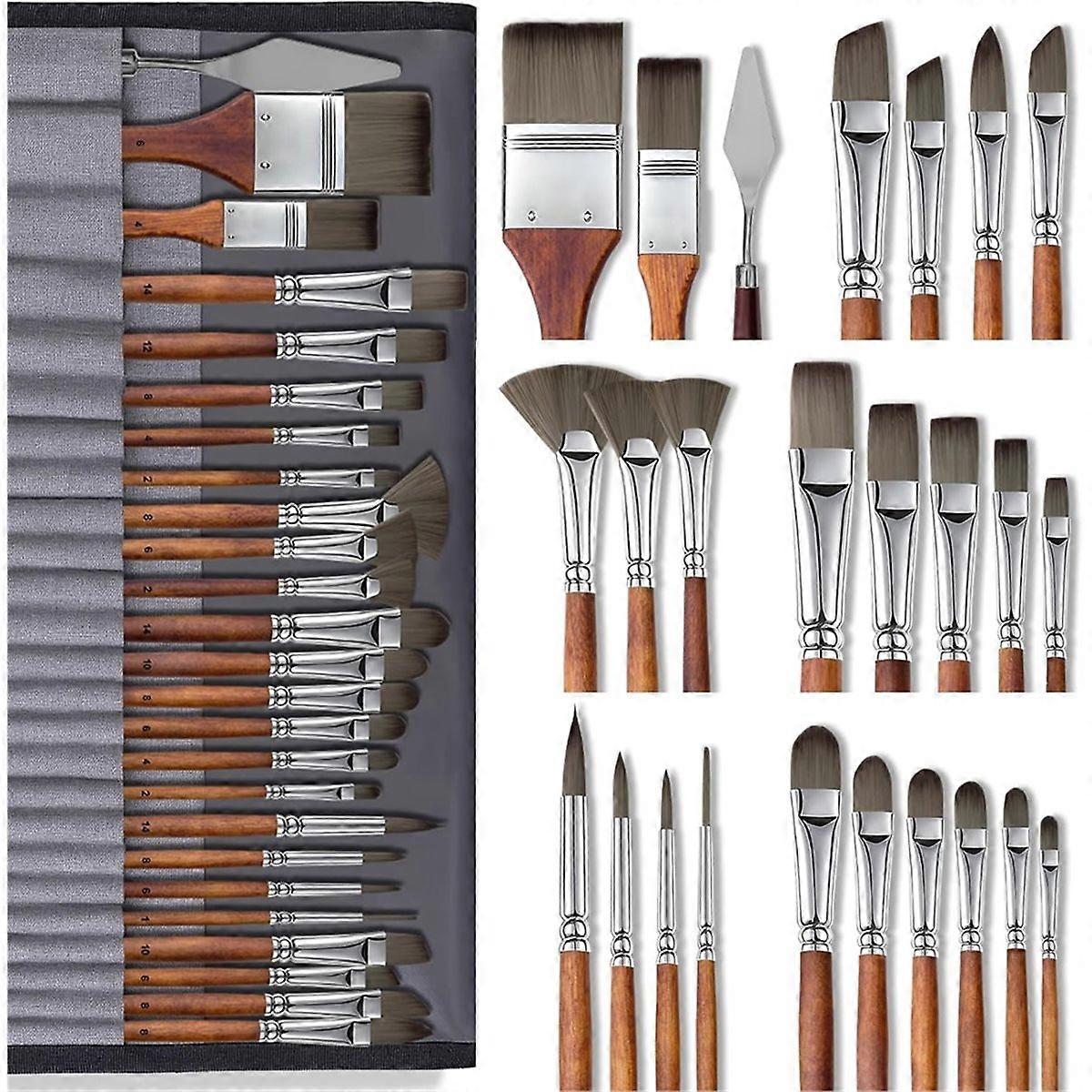 Paint Brush Set, Professional Paint brushes for Beginners, Artists