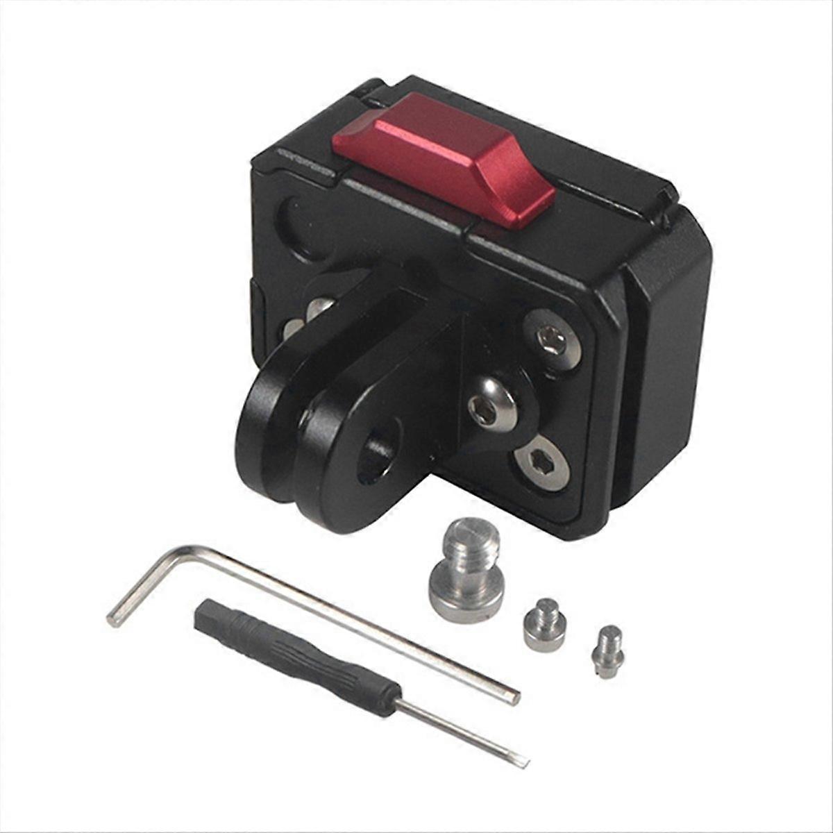 Anti-shake quick release base 1/4 universal V-type plate sports