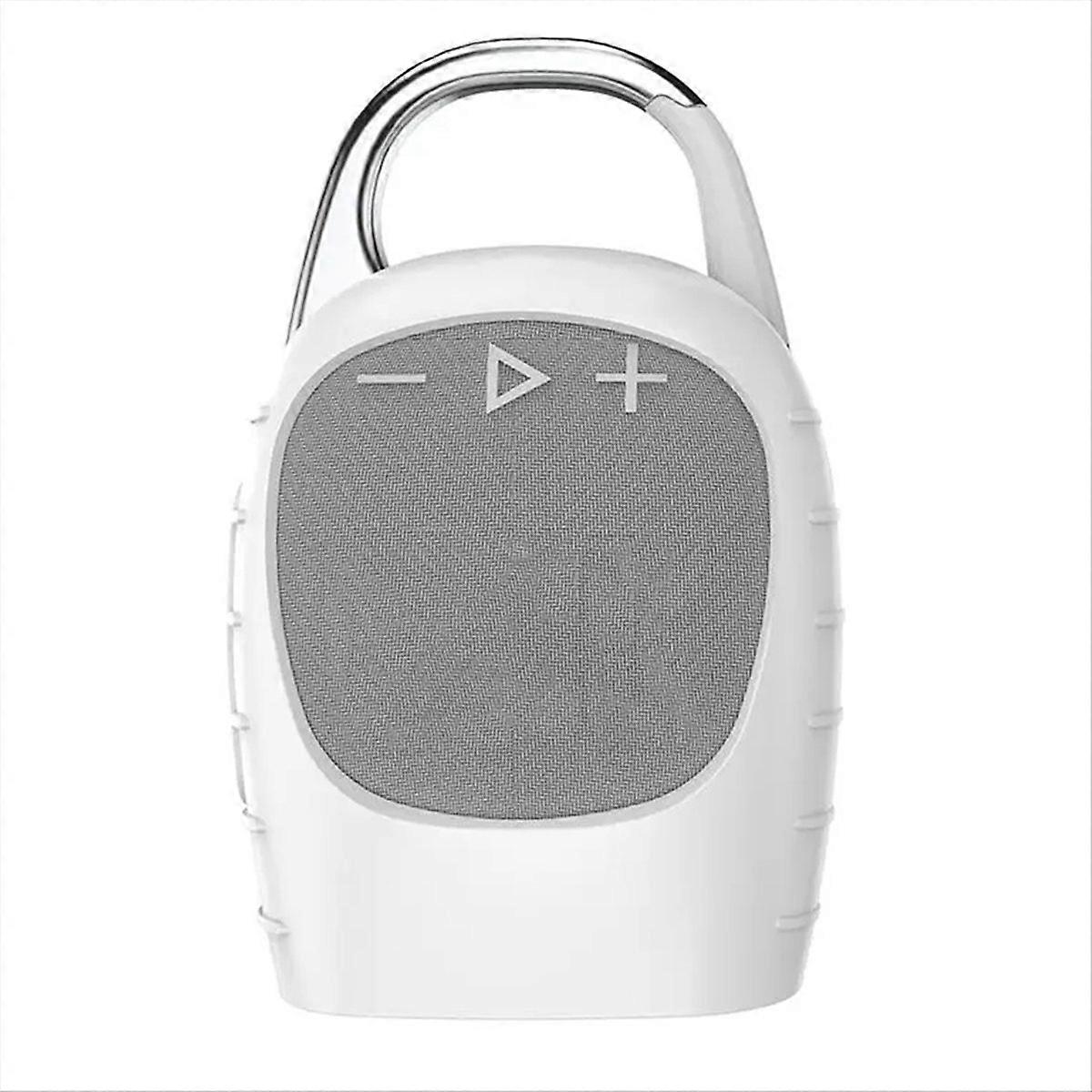 Speaker Case For CLIP5 Drop-proof Shockproof Soft Silicone White