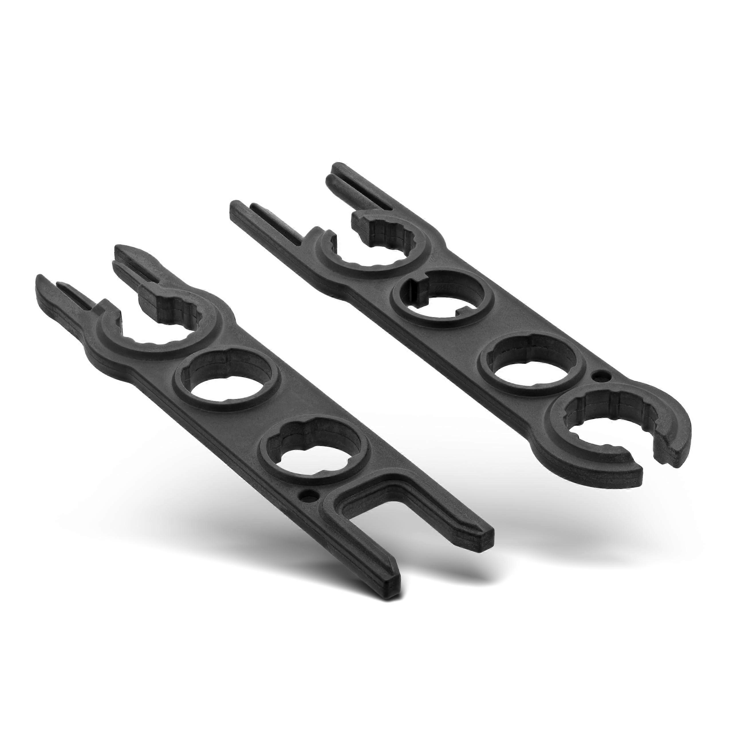 MC4 Solar Connector Tool Set for PV4 Plug Installation, Durable Dual Key Wrench 2 Pack