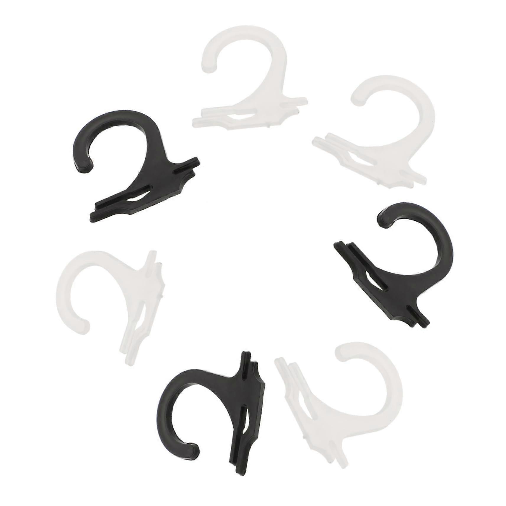 400pcs Adjustable Plastic Sock Display Hooks for Clear Retail Hanging and SpaceSaving Storage