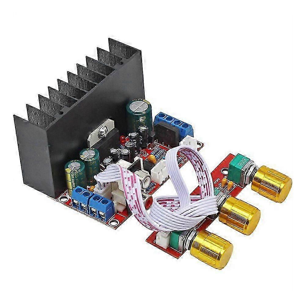 TDA7377 2.1ch Amplifier Single Power Speaker Amplifier Board Sound Amplifier DIY Suite Computer Audio Modification