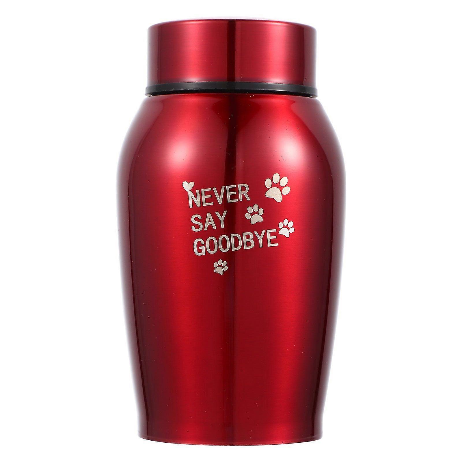 Pet Bone Ash Container Cat Ashes Storage Box Dog Memorial Cremation Urn