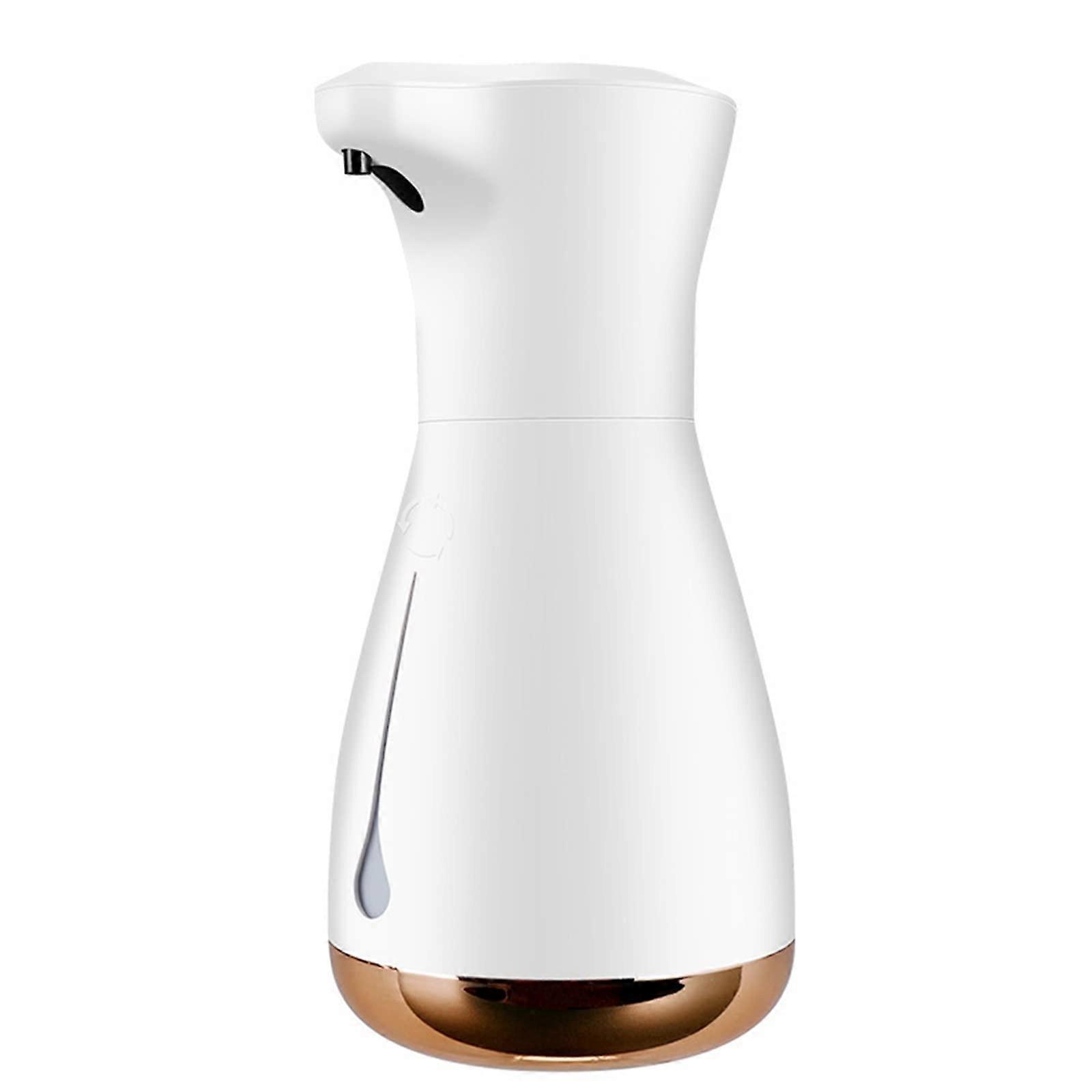 Automatic Foaming Soap Dispenser with Touchless Smart Sensor, Waterproof Quiet Operation, Clear Window