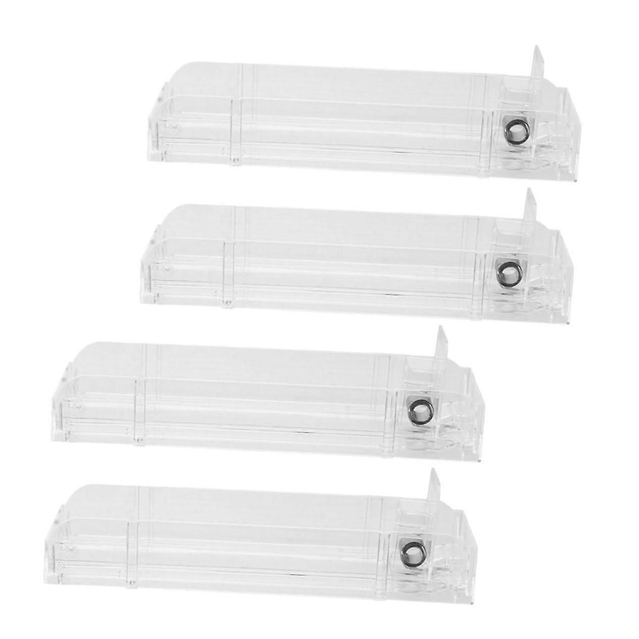 4pcs Automatic Cigarette Display Rack with Push Function for  Counter and Retail Organization