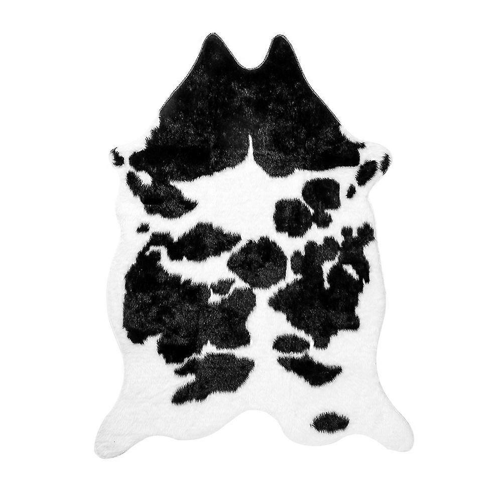 Cow Pattern Home Floor Mat for Decor 1Pcs Polyester Anti-Slip Carpet