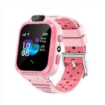 Smartwatch mit Zwei-Wege-Anruffunktion, GPS-Tracking, wasserdicht, Spielekamera für Jungen und Mädchen, lange Akkulaufzeit, Touchscreen, Lernspielzeug