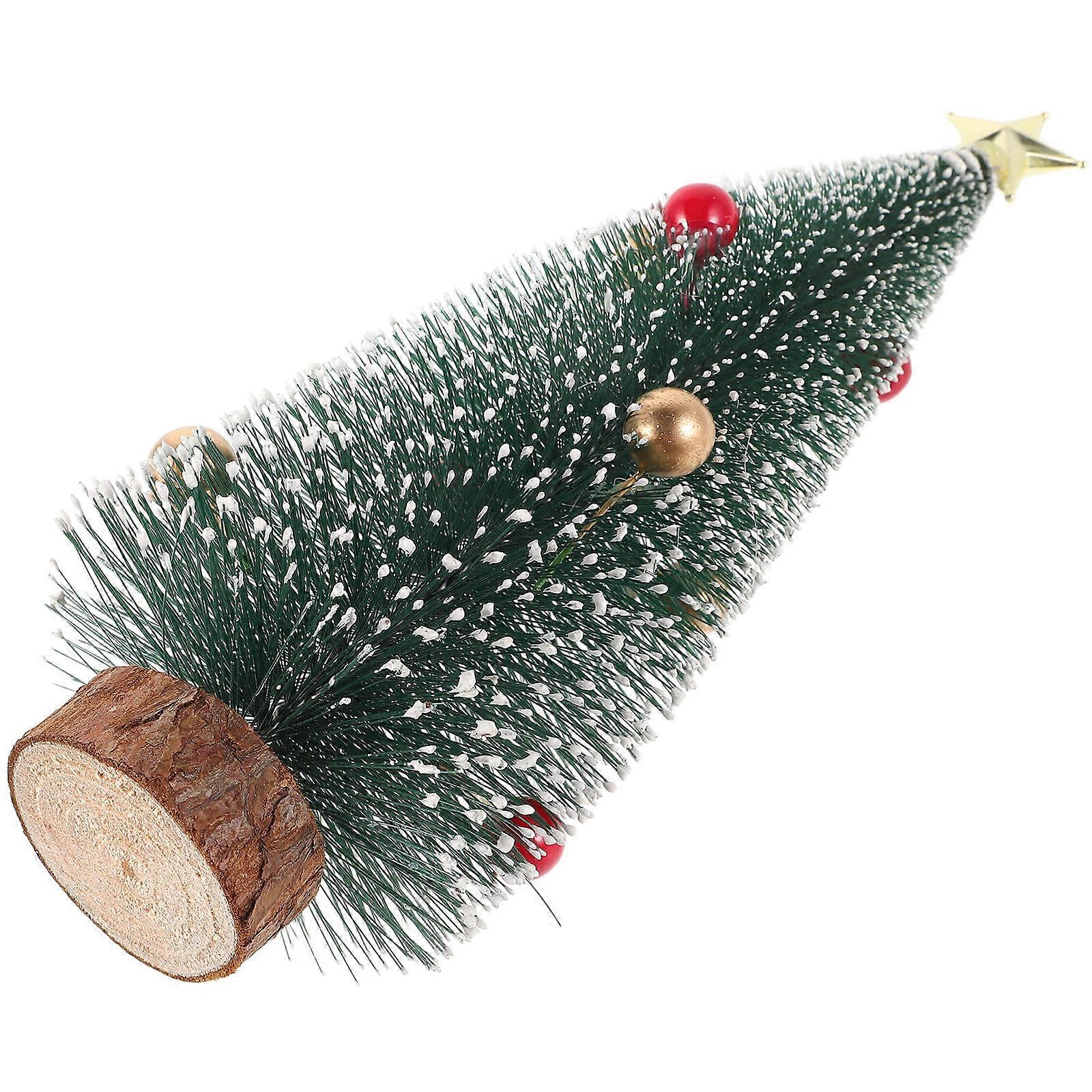 Christmas Tree Decor Mini Pine Tree for Decoration Mini Tabletop Ornaments