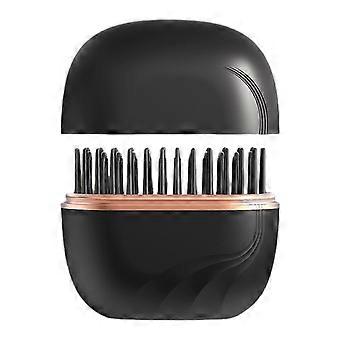 Brosse lissante sans fil, mini peigne lissant portable pour les voyages, outil de coiffure