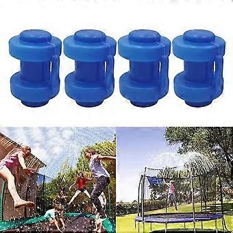 Conjunto de 4 Tampas de Extremidade de Poste de Trampolim para Pinos de Rede de Trampolim de 25MM, Extra Resistentes, Tampas de Extremidade à Prova de Intempéries, Peça de Reposição de Rede de Segurança (Azul) Ternel